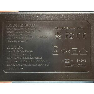 AC DC ADAPTER Model NON41GW A290020 A 100 240V Power Supply Unit